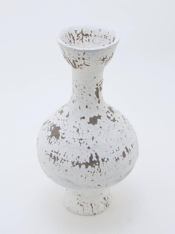 "Cracked Slip" Vase by Matthias Kaiser For Sale at 1stDibs