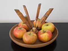 Fruit Bowl with Knives by Carl Auböck