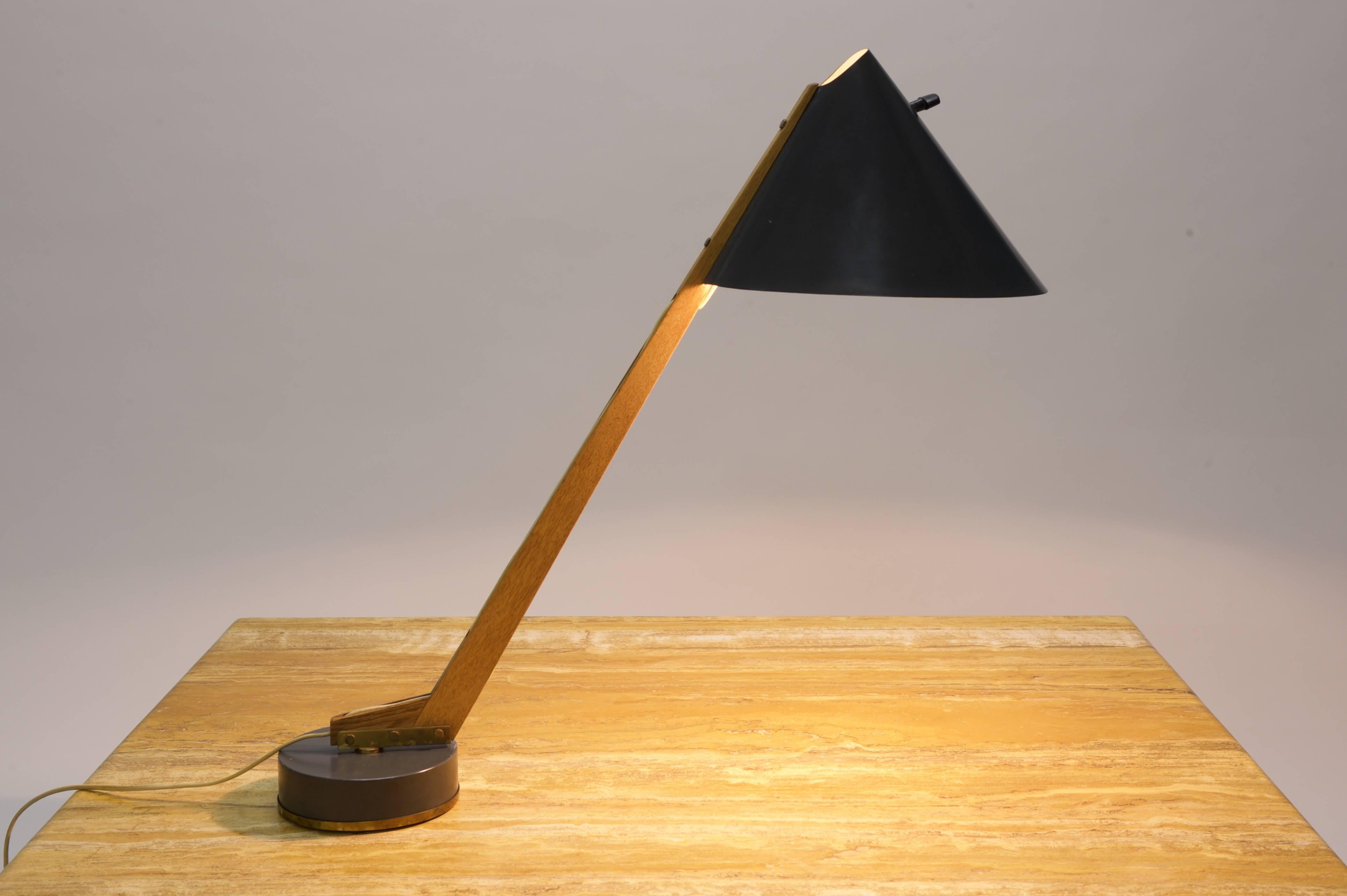 Lacquered Table Lamp by Hans-Agne Jacobsson For Sale