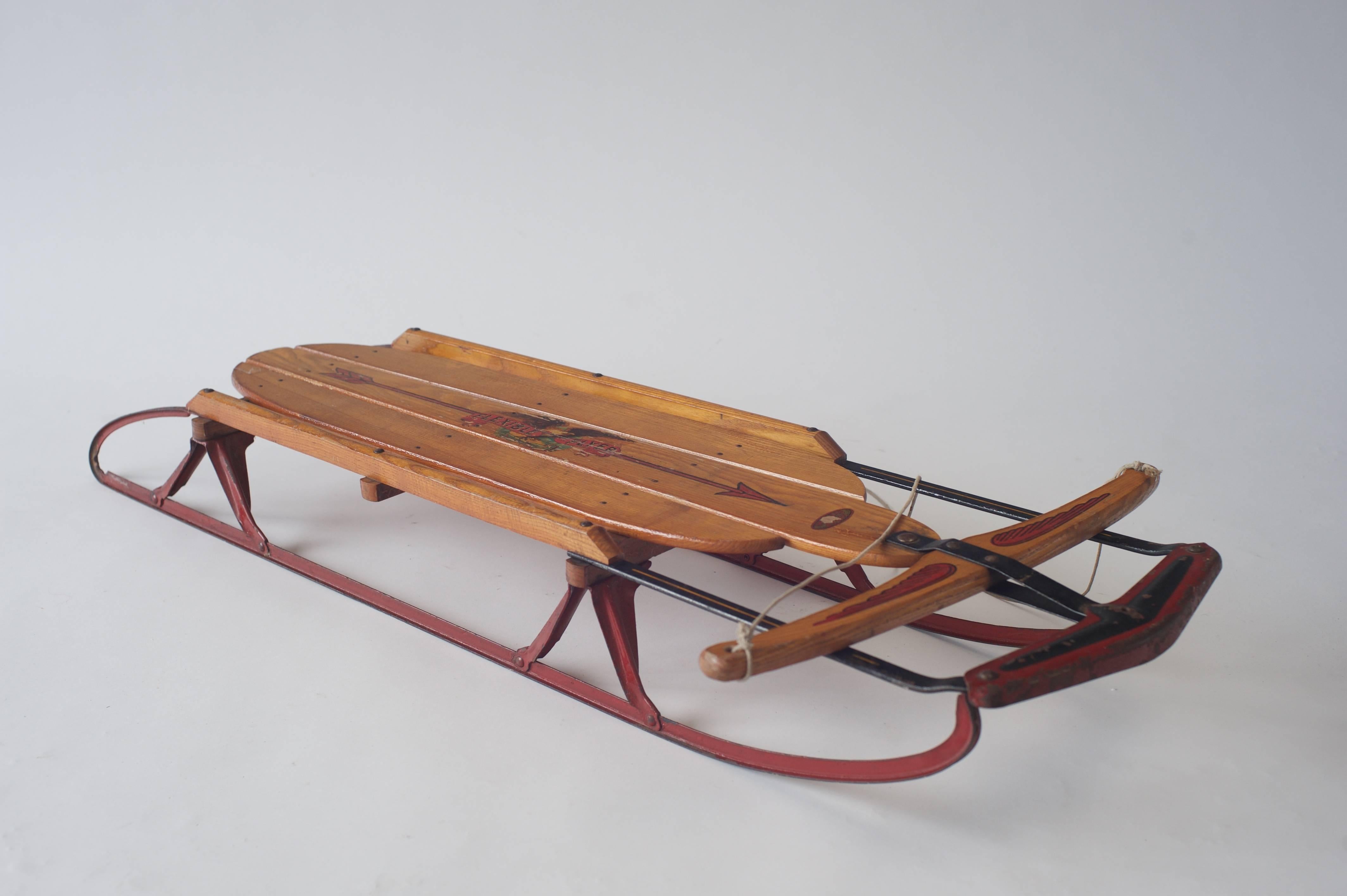 American Flexible Flyer Sled For Sale