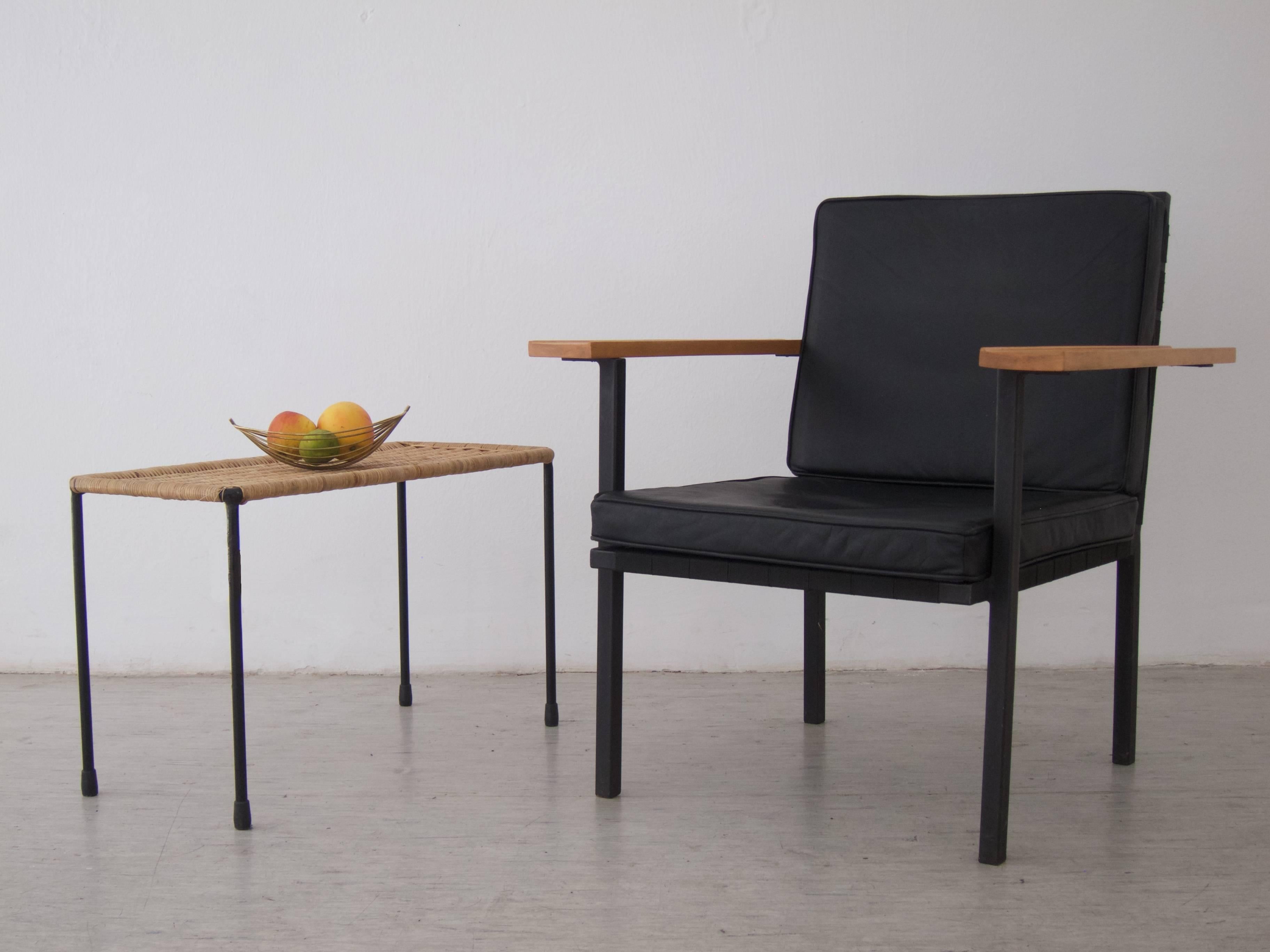 Steel Side Table by Carl Auböck For Sale