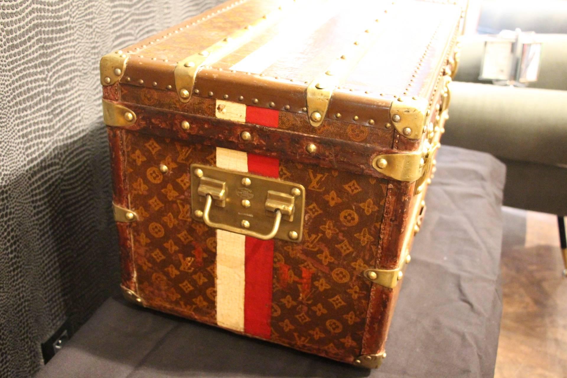 1920s Very Small Louis Vuitton Shoe Trunk In Excellent Condition In Saint-Ouen, FR
