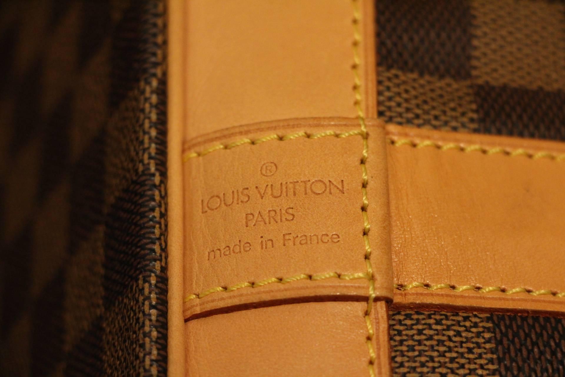 Late 20th Century Special Edition Louis Vuitton Travel Bag, Damier Canvas