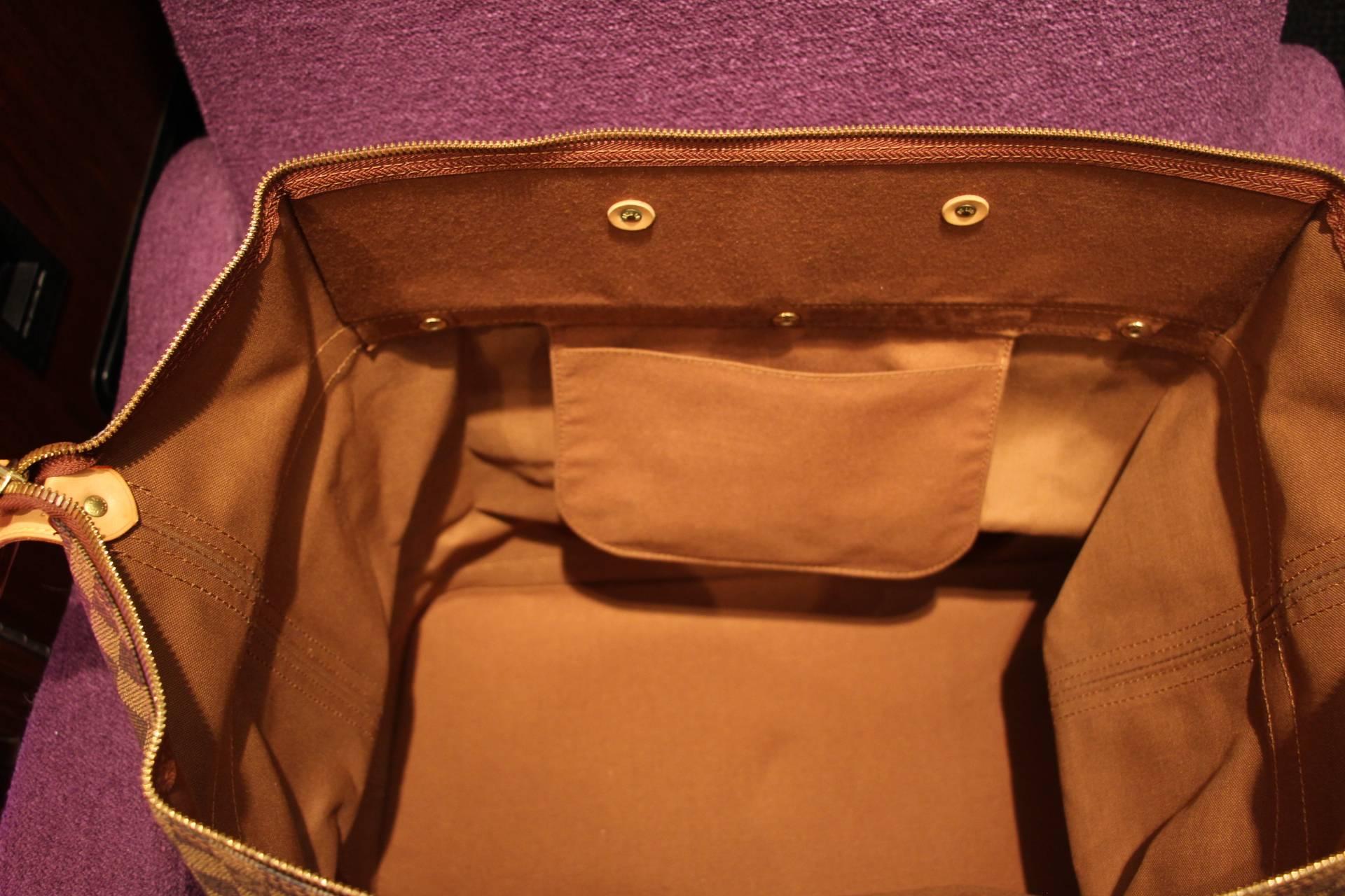 Special Edition Louis Vuitton Travel Bag, Damier Canvas 5