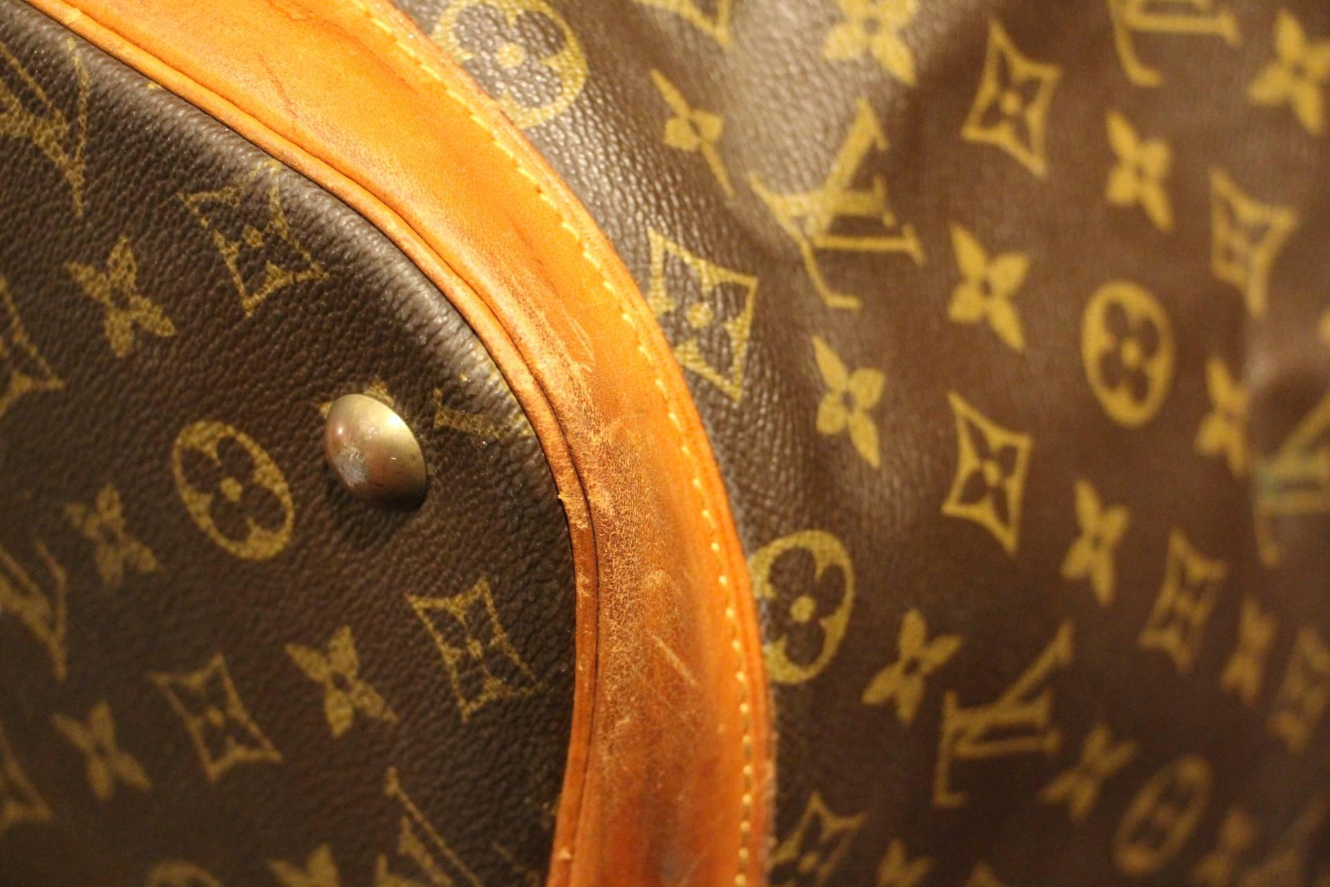 Large Collector's Louis Vuitton Travel Bag 50 in Monogramm Canvas 3