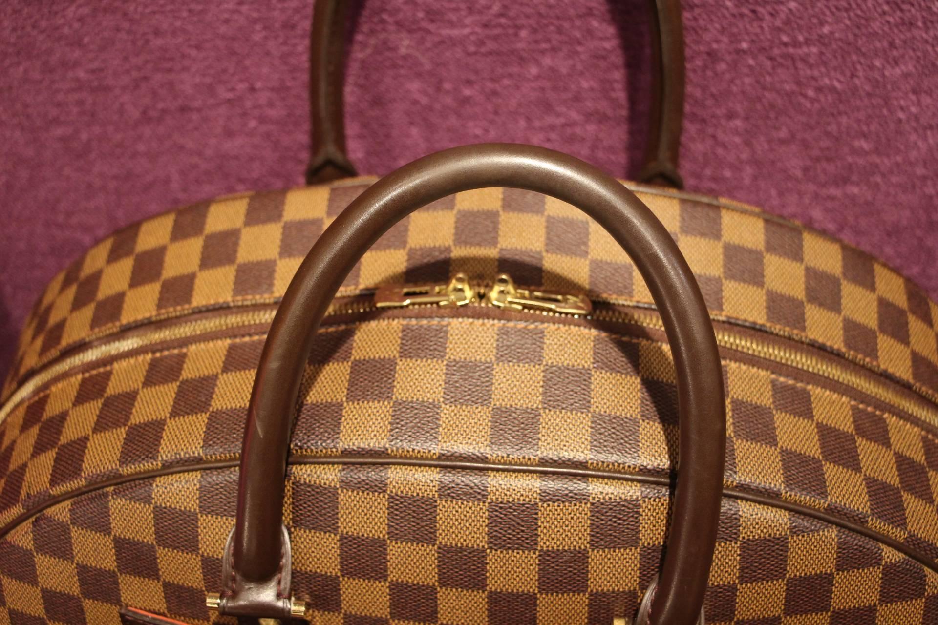 European Oversized Collector's Louis Vuitton Travel Bag, Damier Pattern