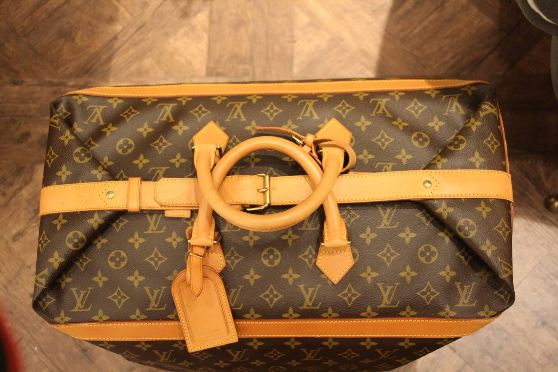 Large Louis Vuitton Travel Bag 50 In Excellent Condition In Saint-Ouen, FR
