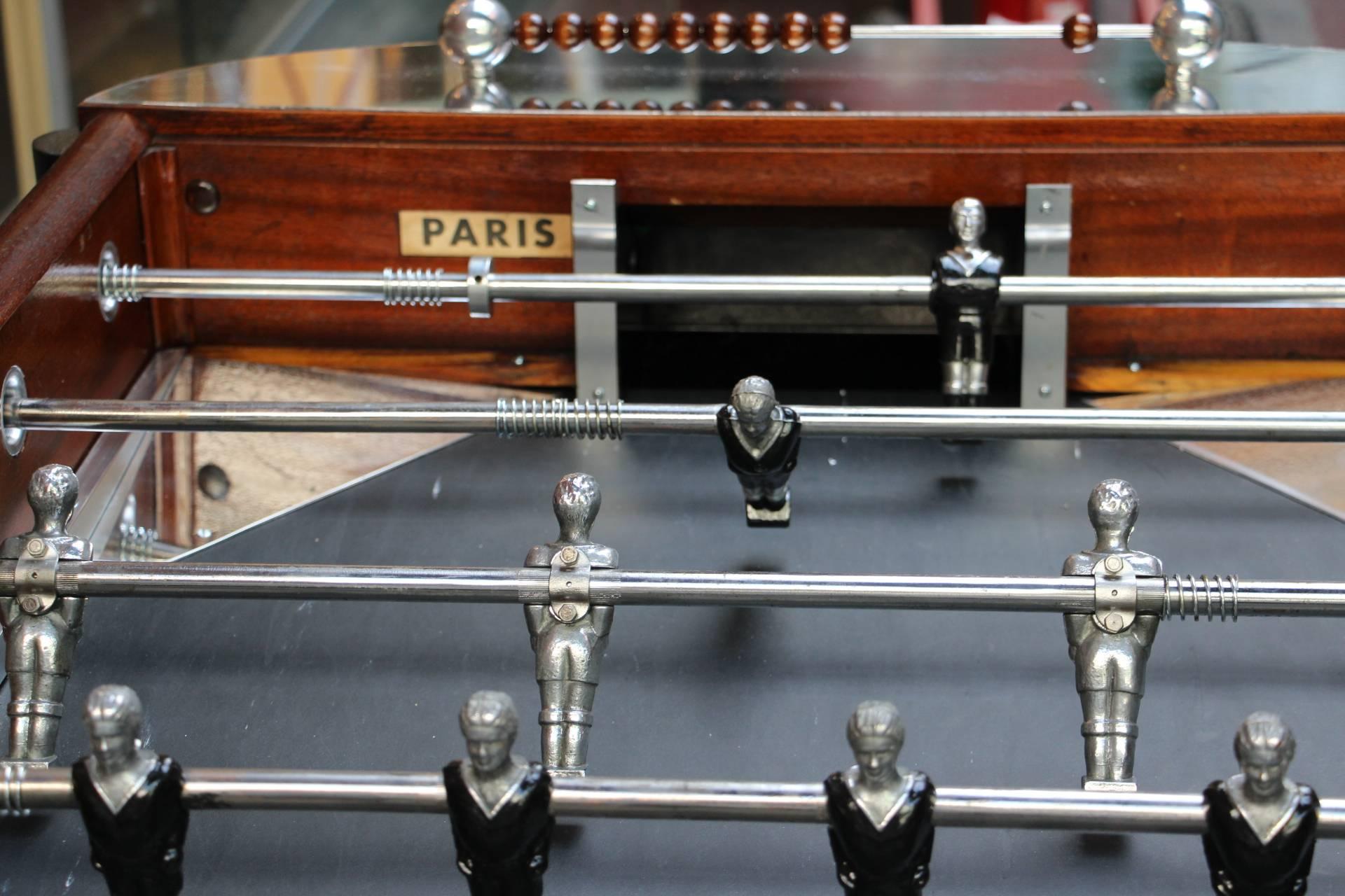 1920s French Foosball Table In Excellent Condition In Saint-Ouen, FR