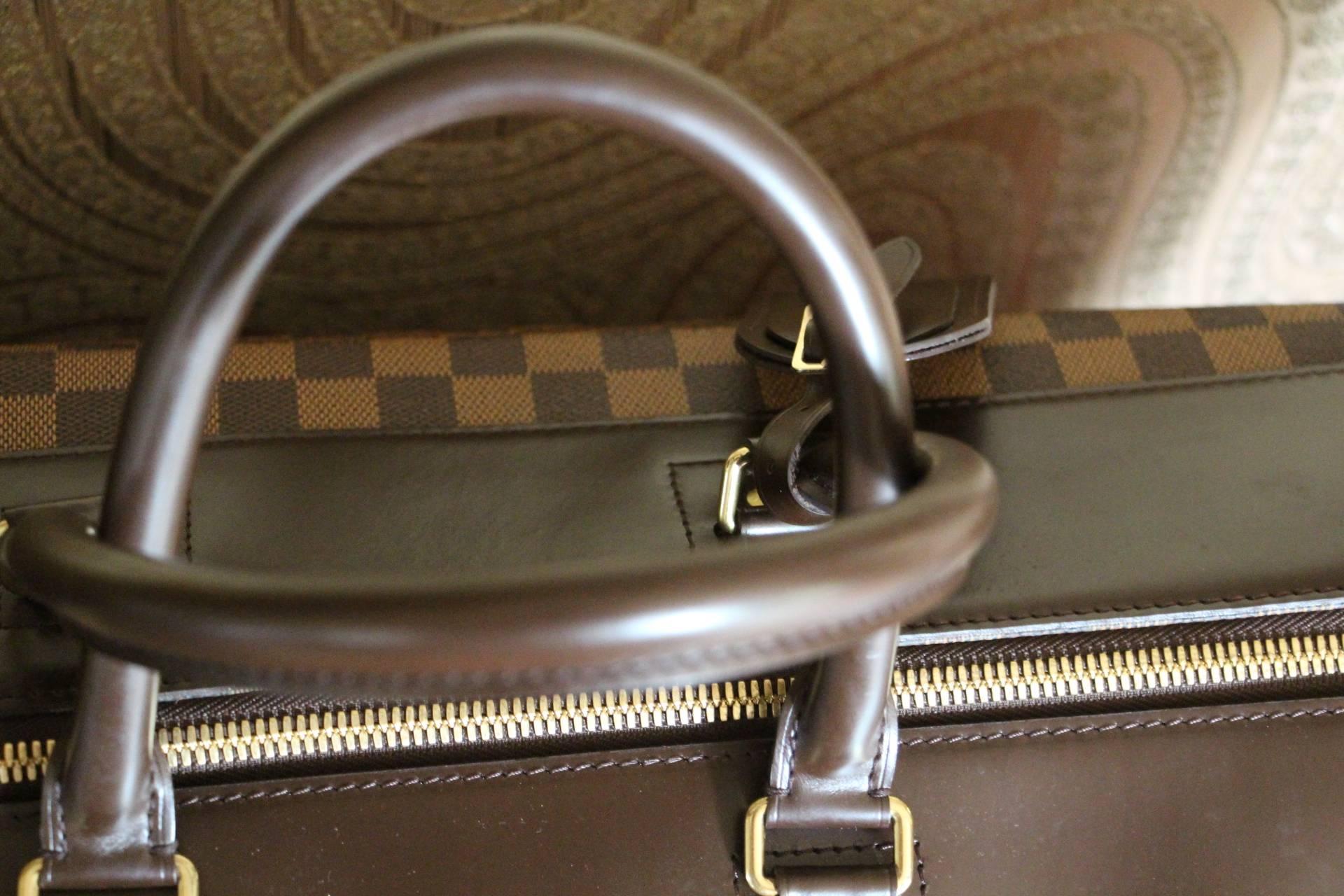Louis Vuitton Ebene Damier Canvas Large Travel Bag 1