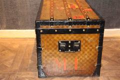 1890s Damier Canvas Louis Vuitton Steamer Trunk