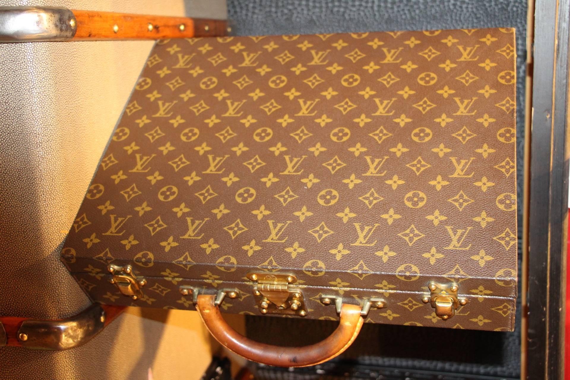 1980s Louis Vuitton Briefcase In Excellent Condition In Saint-Ouen, FR