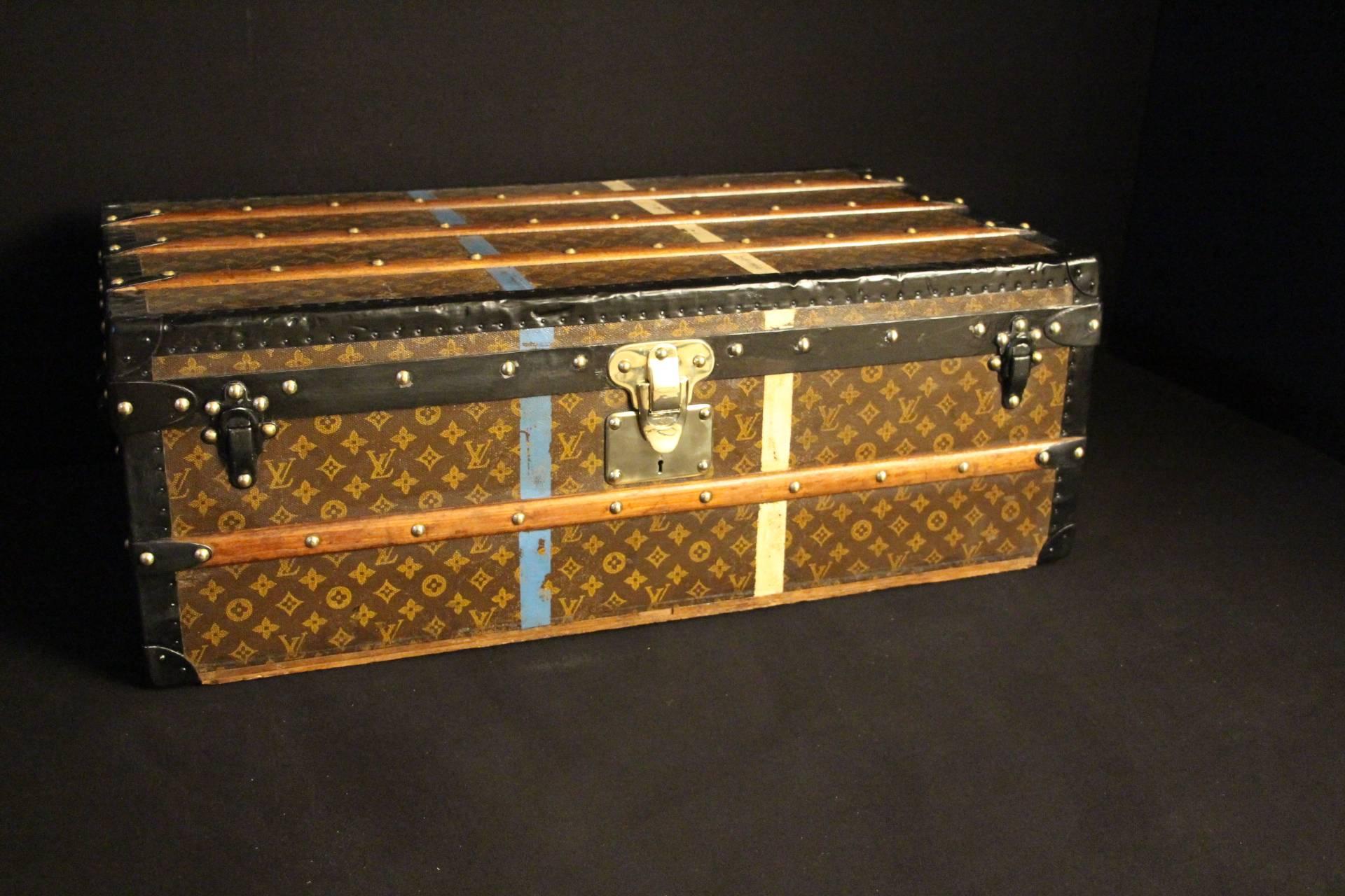 1920s Louis Vuitton Steamer Trunk 2