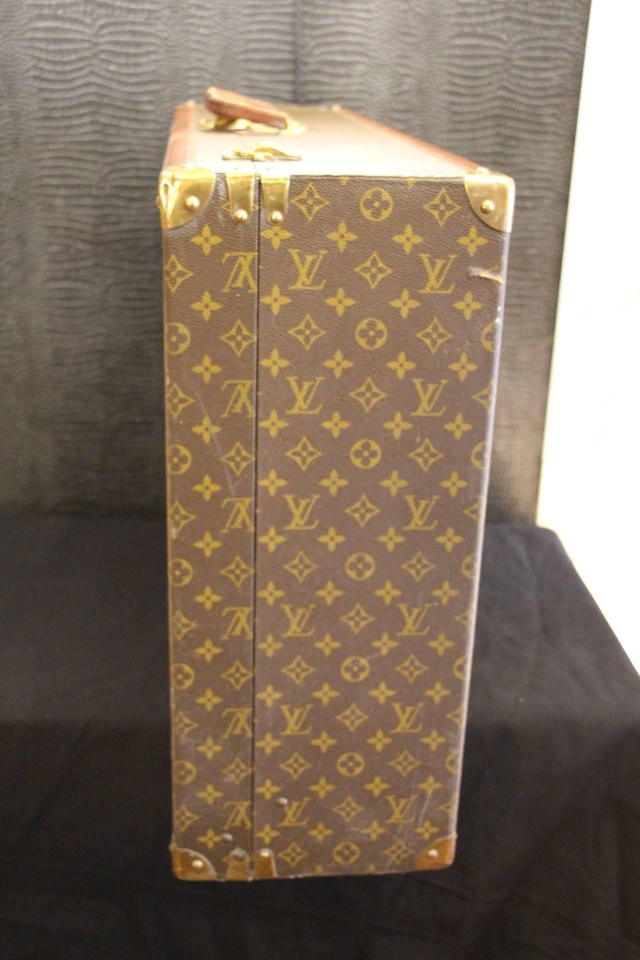 1970s Louis Vuitton Hard Suitcase with Square Handle 2