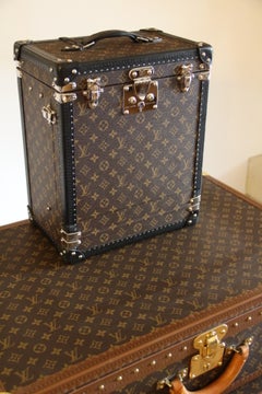 Louis Vuitton Whisky Trunk, Monogram Macassar Louis Vuitton Bar Cabinet