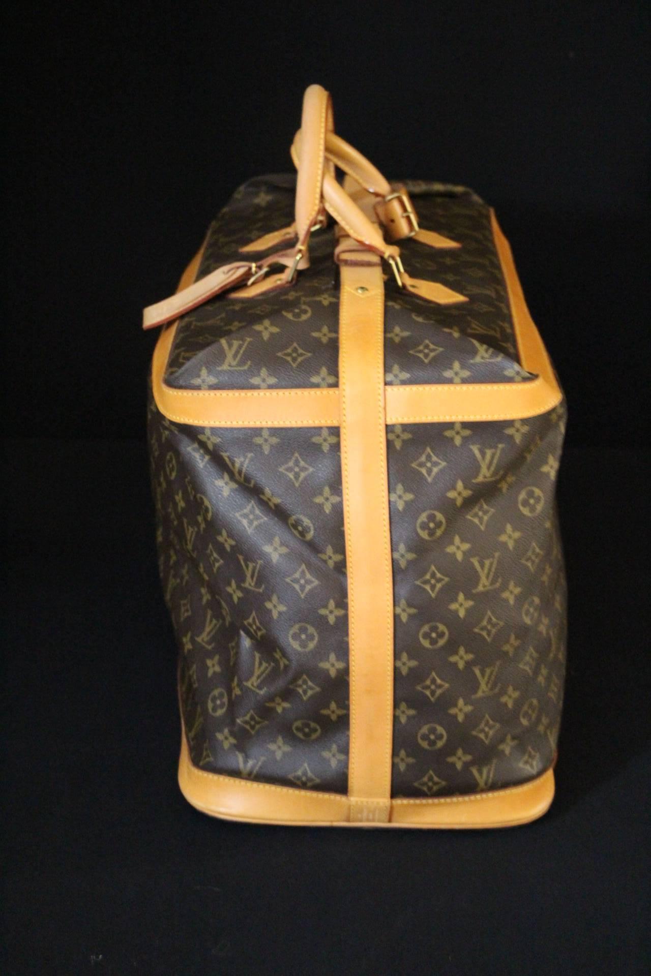 French Louis Vuitton Large Travel Bag 50
