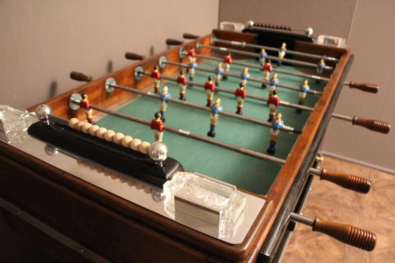 Midcentury French Foosball Table For Sale at 1stdibs
