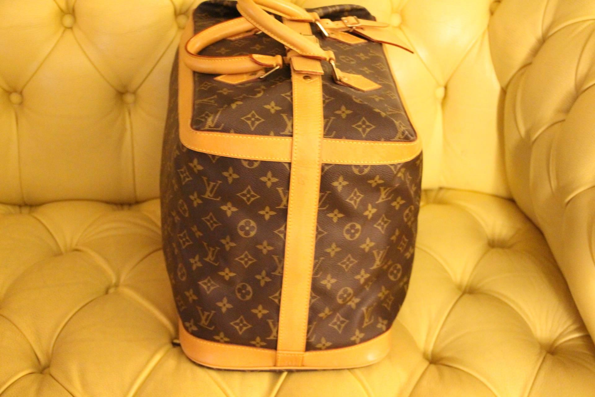 Leather Louis Vuitton Cabin Size Travel Bag 40