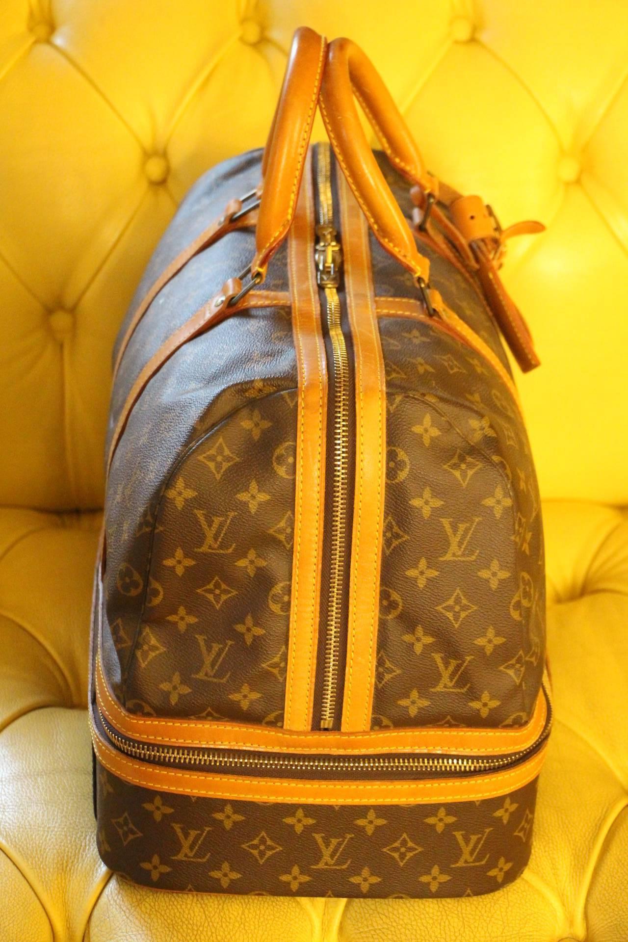 Late 20th Century Large Louis Vuitton Travel Bag
