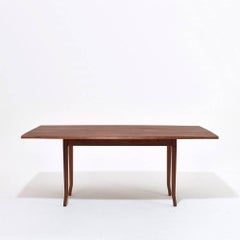 Walnut Auberon Folding Drop-Leaf Dining Table
