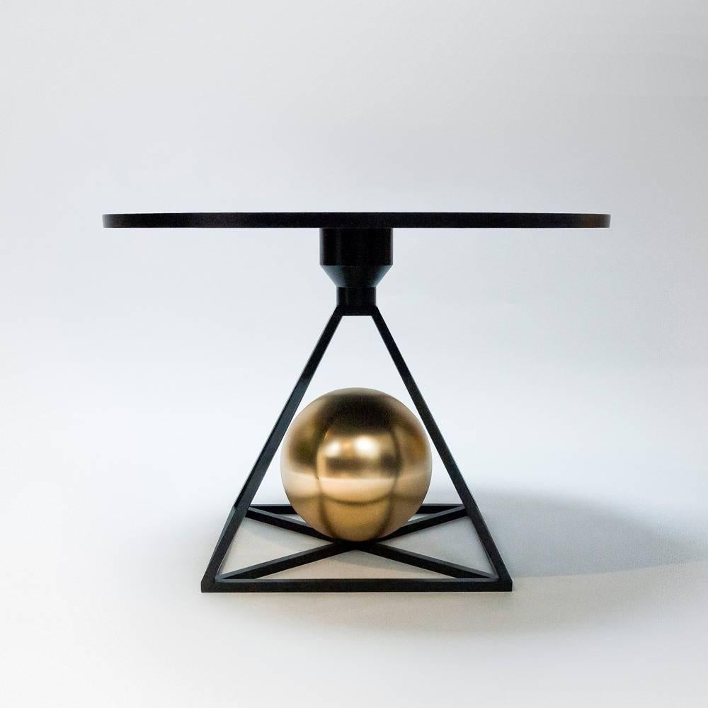 French POOL Contrepoids Table, Version II For Sale