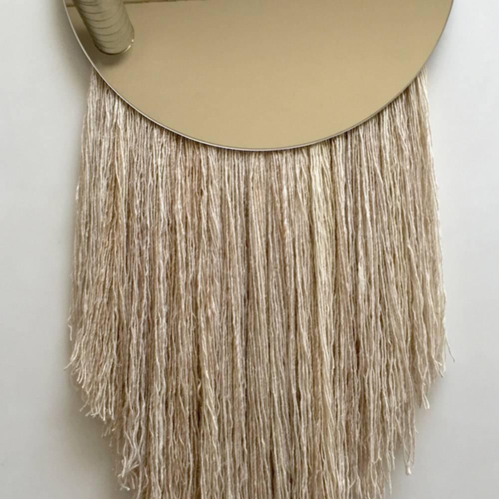Named after the ancient Greek goddess of Dawn, Ben and Aja Blanc’s Eos mirror explores the relationship between the functional and non-functional elements of objects. The latest in the brand’s lauded series of fiber mirrors, Eos juxtaposes the