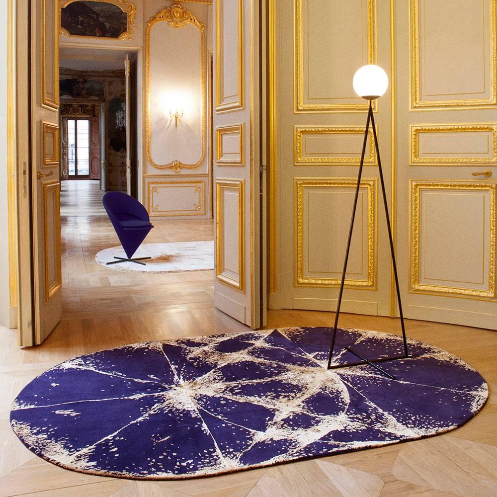Contemporary Atelier Février Silk and Wool Nakshatra Rug For Sale