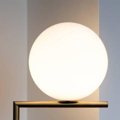 Michael Anastassiades Flos Brass IC F1 Floor Lamp Light with Globe
