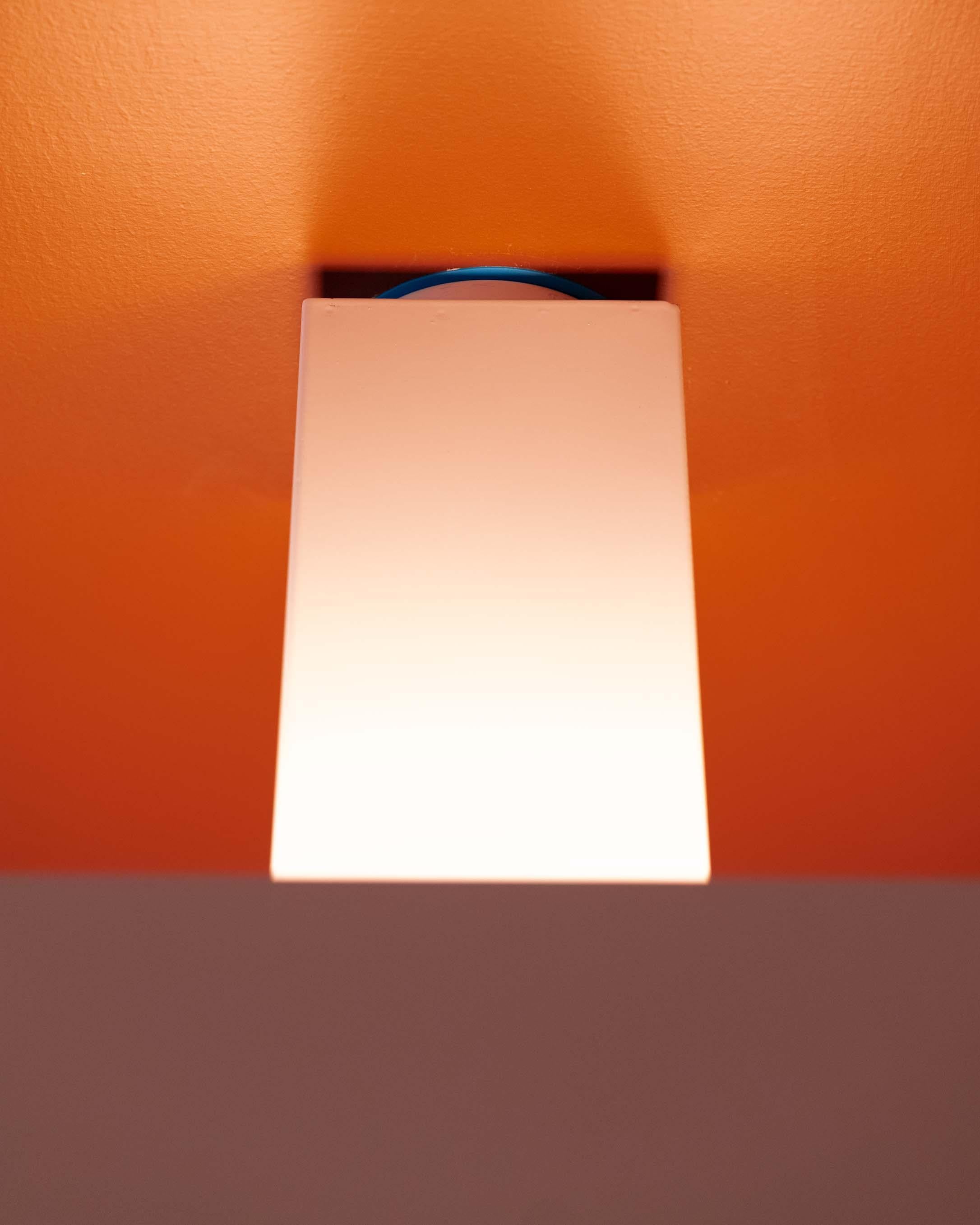 Ettore Sottsass Una lámpara de techo, 1980 en Bueno estado para la venta en New York, NY