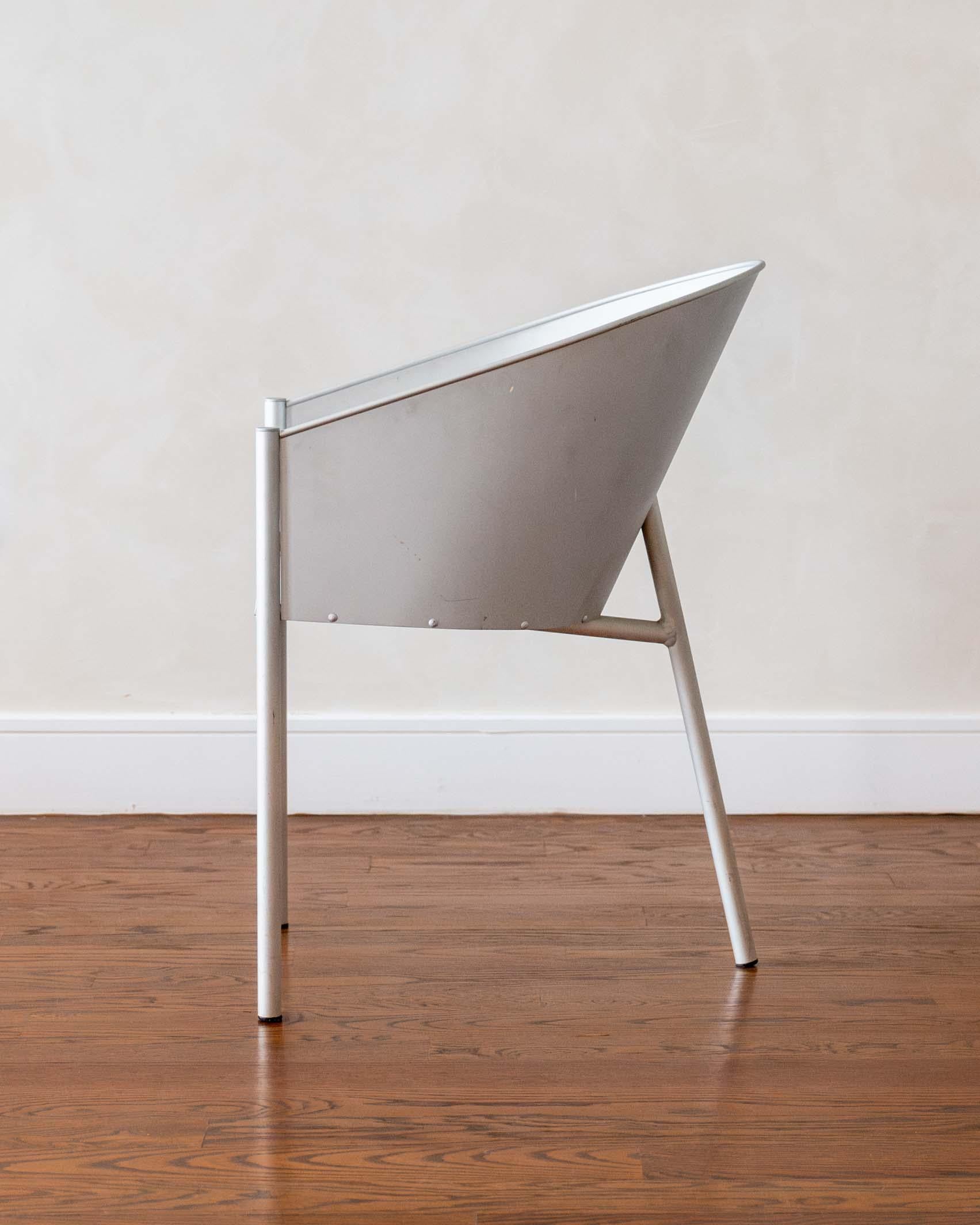 Italiano Philippe Starck Sedia Costes Alluminio per Driade Aleph, 1982 in vendita