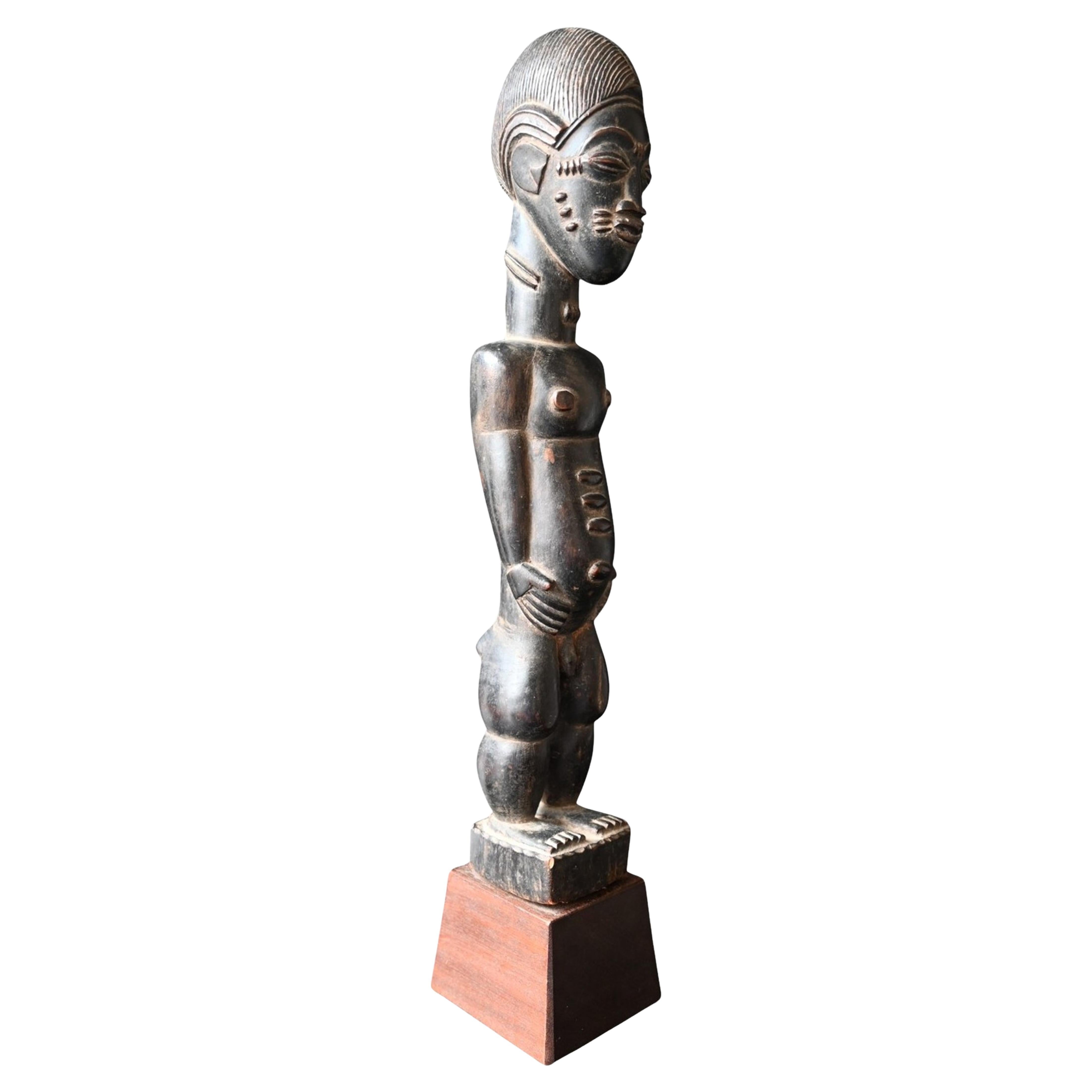 Statue Baoulé "Blolo Bian" - Côte d'Ivoire, début du XXe siècle