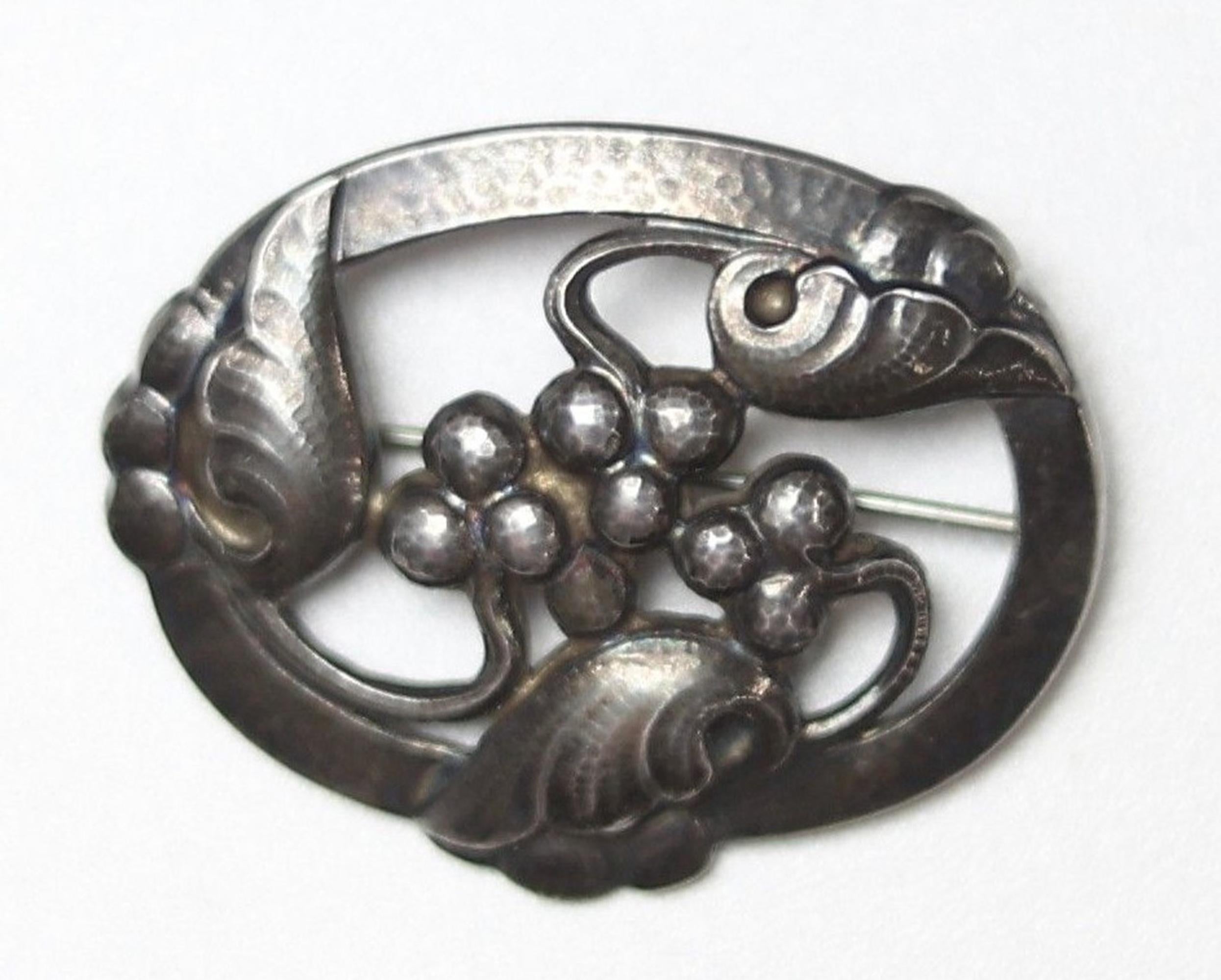 Danese Spilla in argento Georg Jensen #101 - motivo 