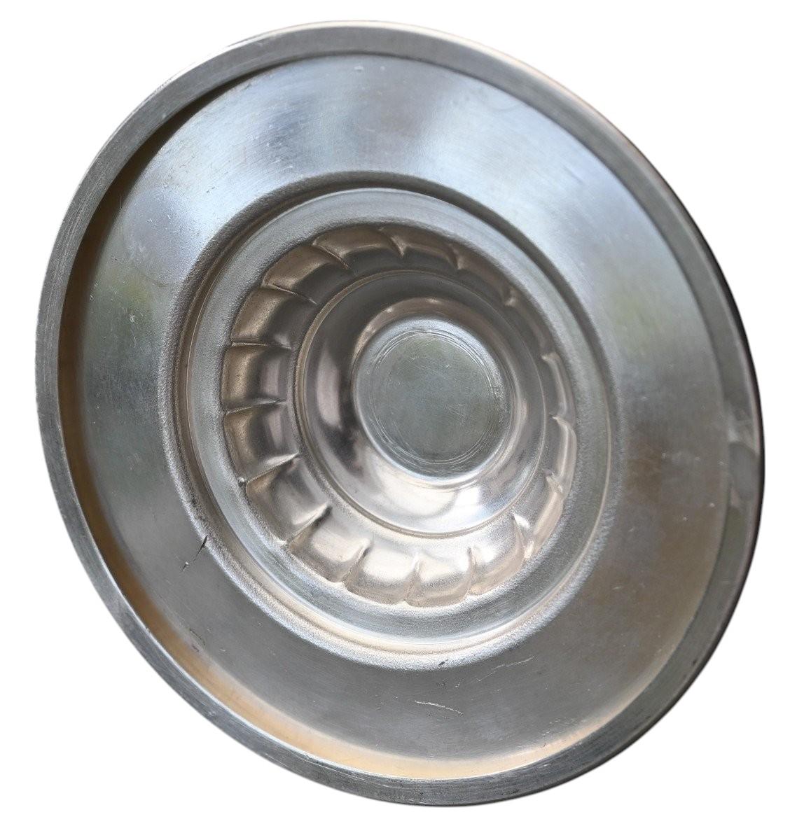 Candeliere in argento massiccio Georg Jensen - Model No. 5 di Johan Rohde (1949) In condizioni buone in vendita a Bilzen, BE