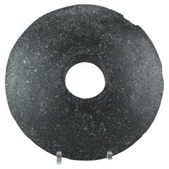 Stone Disc With A Central Hole—possibly A Clubhead From New Guinea
