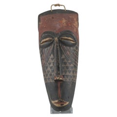 Polychrome Biombo-Maske, Kongo, erste Hälfte des 20. Jahrhunderts