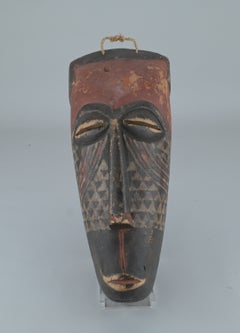 Polychrome Biombo-Maske, Kongo, erste Hälfte des 20. Jahrhunderts