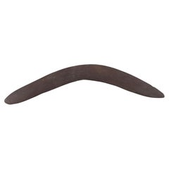 Boomerang aborigène — Australie, région du désert central, début du XXe siècle