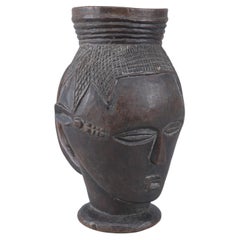 Kuba palm wine bowl - Democratic Republic of the Congo - early 20th century