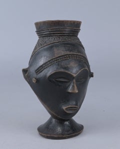 Bol à vin de palme de Kuba - République démocratique du Congo - première moitié du XXe siècle
