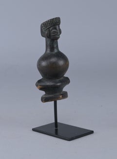 Sifflet anthropomorphe Chokwe - RD Congo / Angola - première moitié du XXe siècle