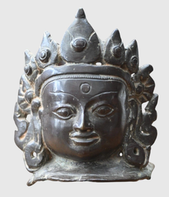 Bronze Head Of A Buddhist Deity, Ming Dynasty