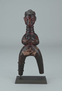Baule Figurative Slingshot — Ivory Coast, Early 20th Century