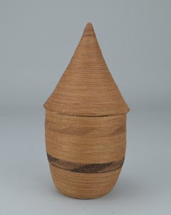 Agaseke — Tutsi Lidded fiber Basket