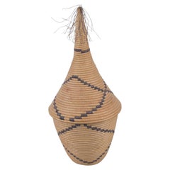 Agaseke Basket, Tutsi, Rwanda, mid 20th century