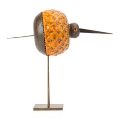 Bitossi Ceramiche Bird Sculpture by Aldo Londi, Limited Edition, 2016