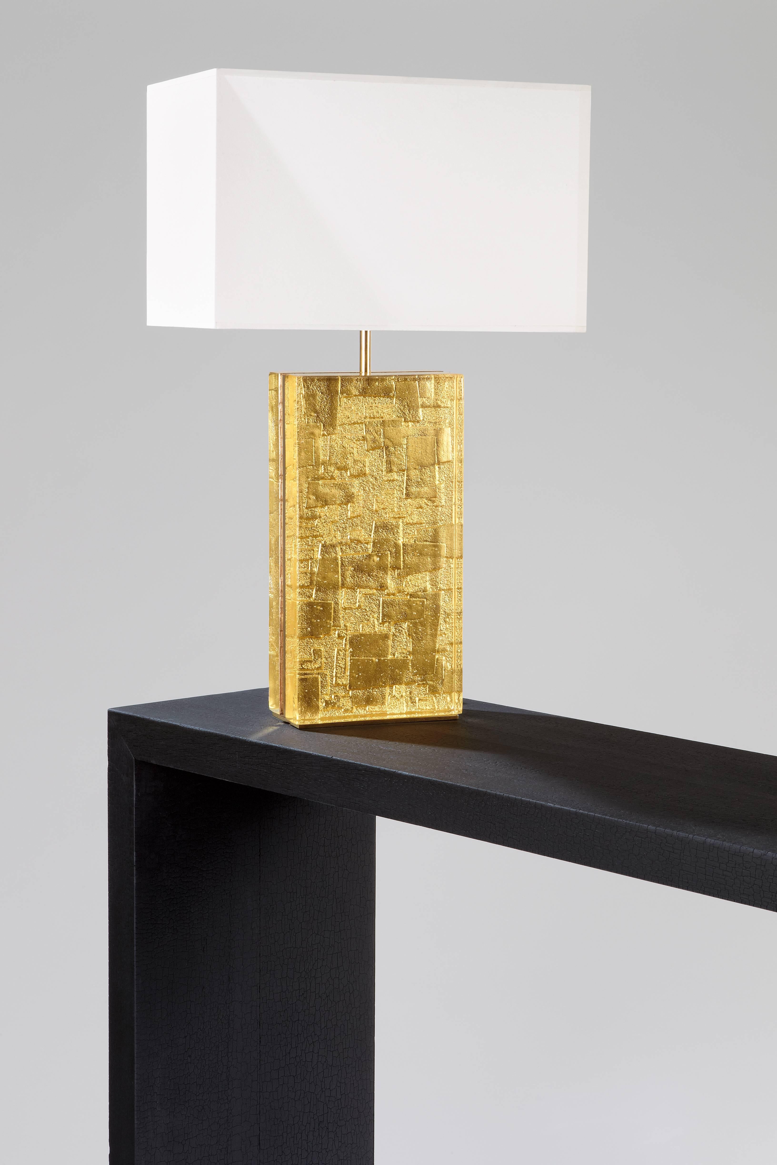 Silvershadow design de Hérve Langlais pour la Galerie Negropontes, composé de verre 