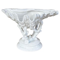 Antique Wedgwood Porcelain Shell & Coral Decorative Bowl or Table Sculpture