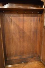 Oak Arts and Crafts Period Hall Bench or Cupboard
