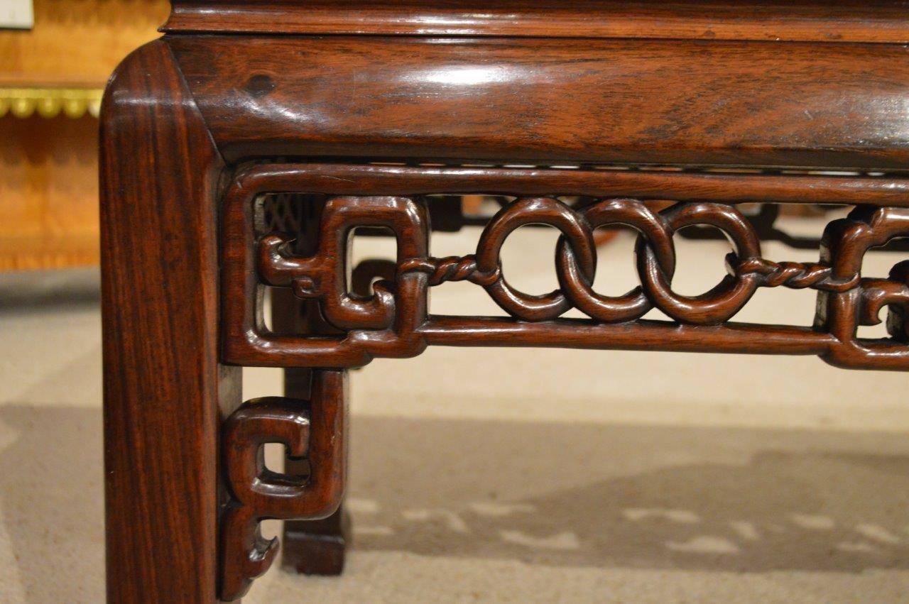 Hongmu Hardwood Chinese Kang Coffee Table In Excellent Condition In Darwen, GB