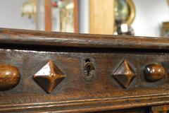 Oak Jacobean Period Antique Coffer