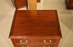 Beautiful Mahogany Inlaid Edwardian Period Chest of Drawers by James Shoolbred
